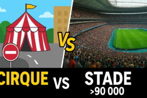 Lire la suite à propos de l’article 🎪 Chouette le Festival du Cirque de Massy… mais NON à un stade du PSG de 90 000 places en centre-ville ?